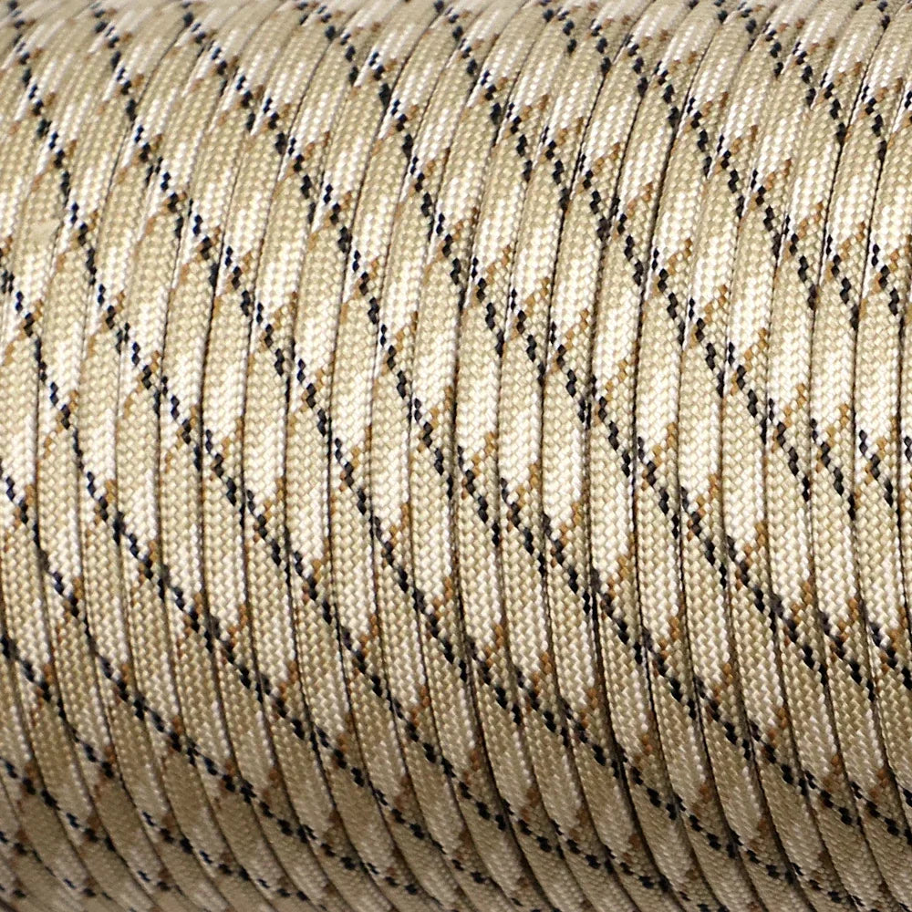 550 Military Paracord 7 Strand 4mm Tactical Parachute Cord Camping Accessories Outdoor Survival DIY Bracelet Rope